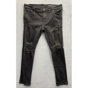 Rockstar Original Dannie Denim Jeans Ultra Slim Men's 38X32 Black